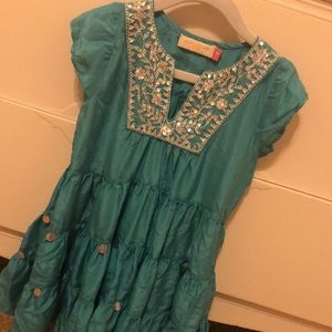 Pink Chicken 2 toddler dress